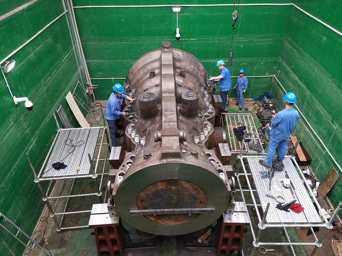 上海電氣汽輪機內缸腔體五路水壓測試裝置（工作壓力：0~50MPa)