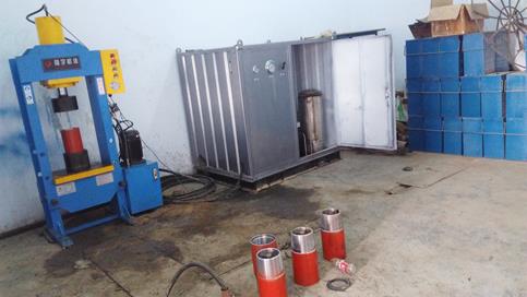 川慶鉆探浮箍、浮鞋水密封壓力測(cè)試裝置(工作壓力:0~35MPa)