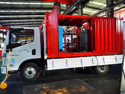 中石油渤海裝備車載式氦氣壓力測(cè)試裝置(工作壓力:0~40MPa)