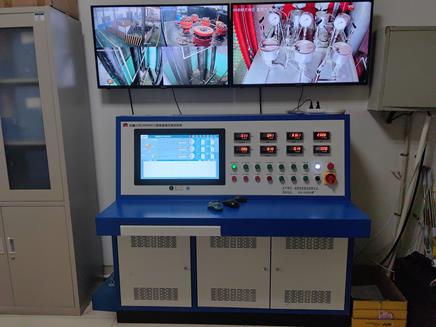 石油工具三路高溫高壓測試裝置(工作壓力:0~140MPa)